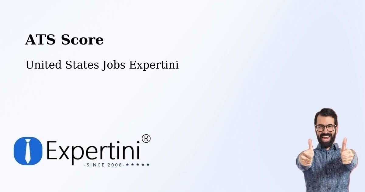 Resume ATS Score & Job Description Match Tool – Corpus Christi - United States Jobs Expertini